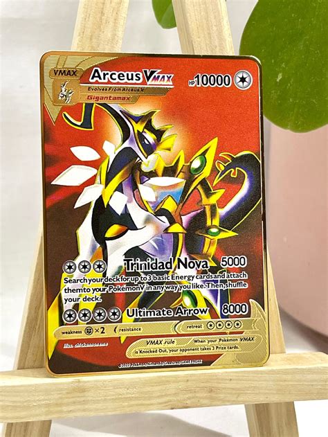 pictures of arceus pokemon card.